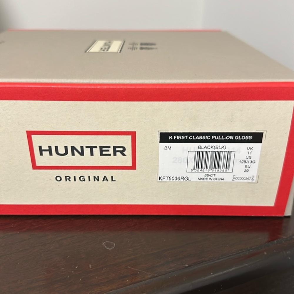 Hunter pull on boots kids